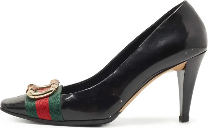 85mm Leather Pumps
