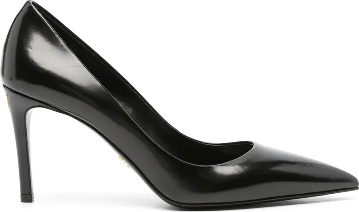 85mm Leather Pumps