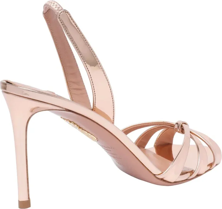 85mm Leather Sandals - Image 3