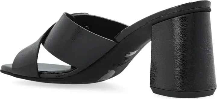 85mm Leather Sandals - Image 3