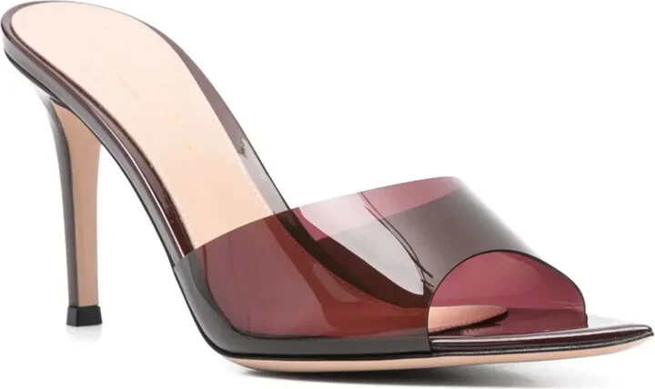 85mm Leather Sandals - Image 2