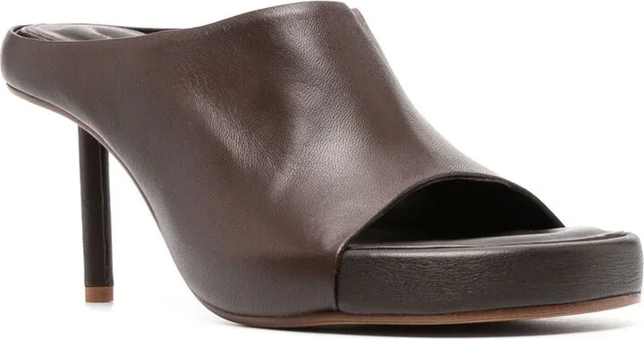 85mm Leather Sandals - Image 2