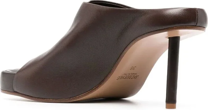 85mm Leather Sandals - Image 3