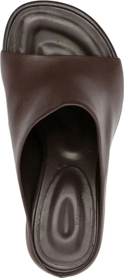 85mm Leather Sandals - Image 4
