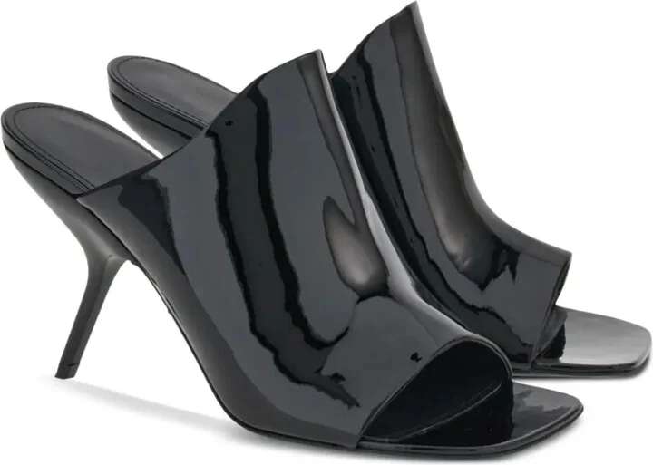 85mm Leather Sandals - Image 2
