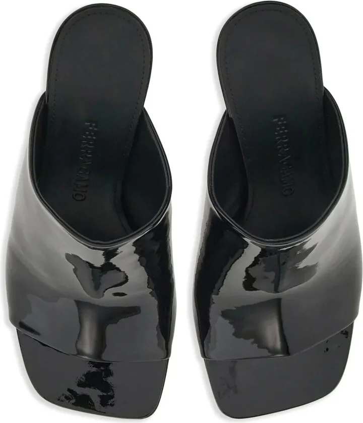85mm Leather Sandals - Image 4