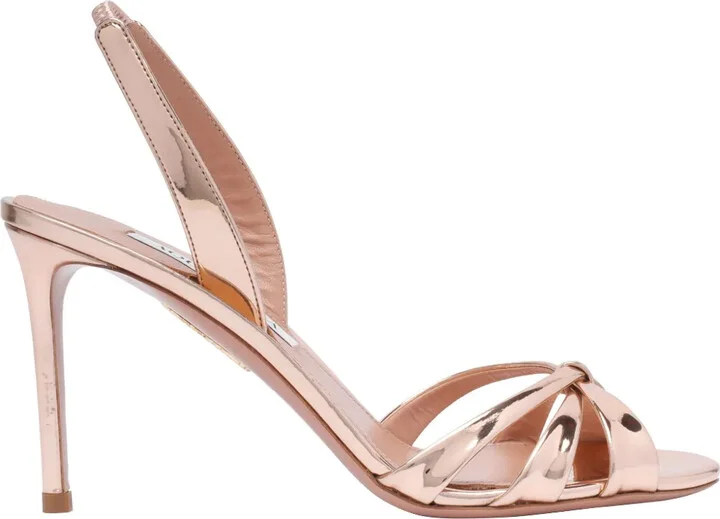 85mm Leather Sandals