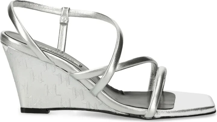 85mm Leather Sandals