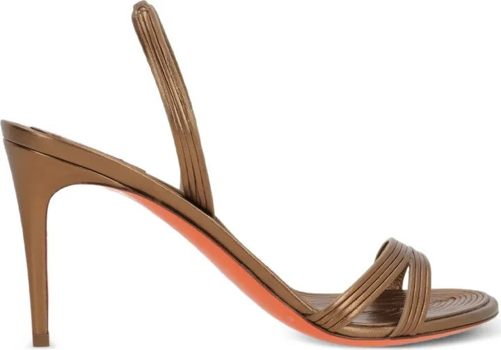 85mm Leather Sandals