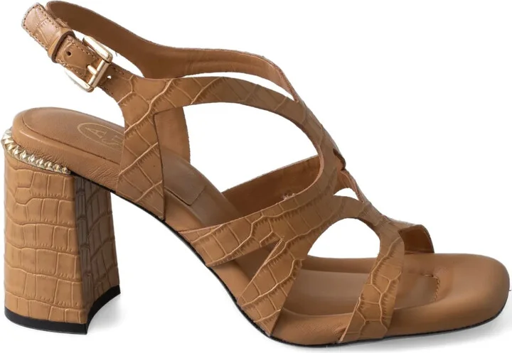 85mm Leather Sandals