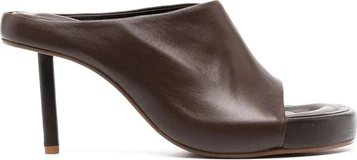 85mm Leather Sandals