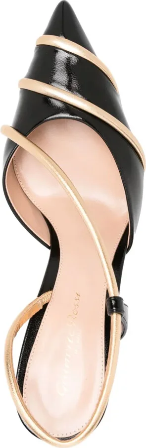 85mm Leather Slingback Pumps - Image 4