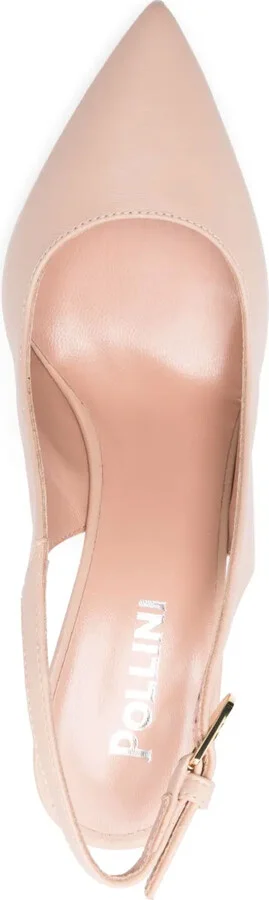 85mm Leather Slingback Pumps - Image 4