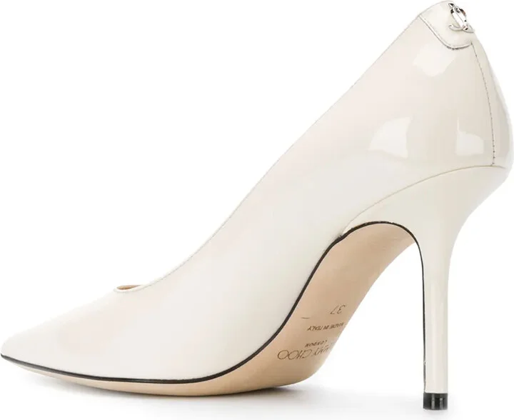 85mm Love patent leather pumps - Image 3