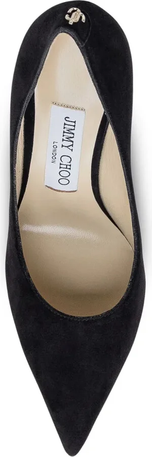 85mm Love pointed-toe suede pumps - Image 3