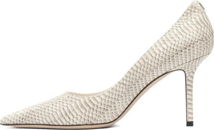 85mm Love snakeskin-effect pointed-toe pumps - Image 3