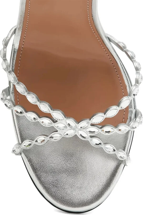 85mm Love Struck crystal-embellished sandals - Image 2