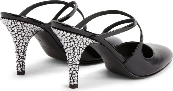 85mm Marthe crystal-embellished sandals - Image 3