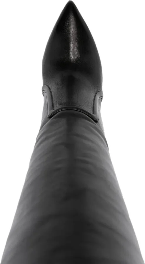 85mm Nappa Leather Boots - Image 4