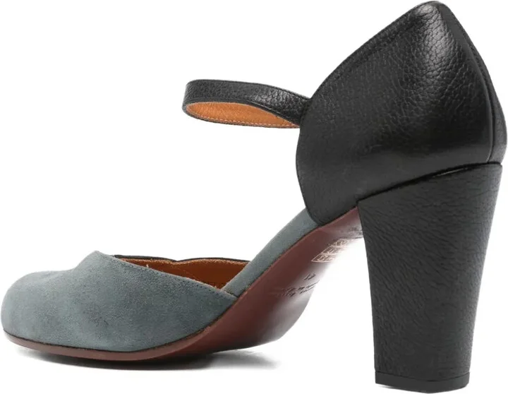 85mm Nica leather ankle-strap pumps - Image 3