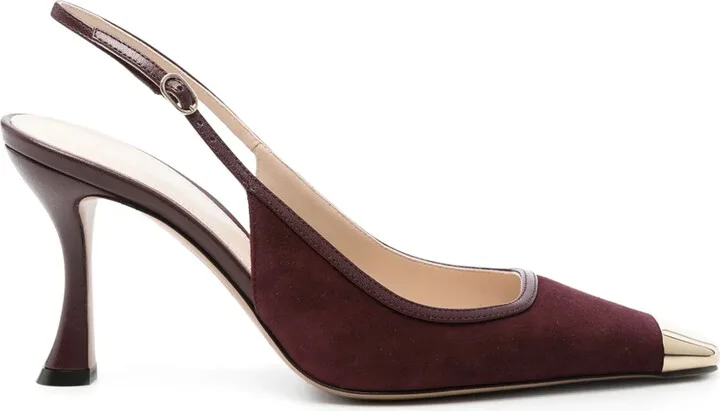 85mm Olivia slingback pumps