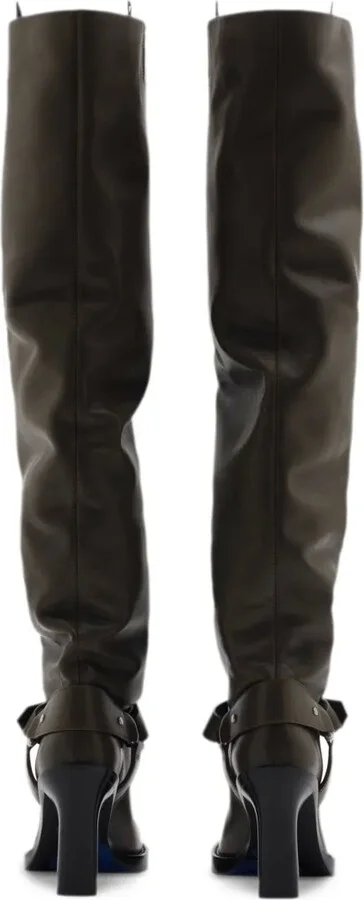 85mm Over-The-Knee Leather Boots - Image 3