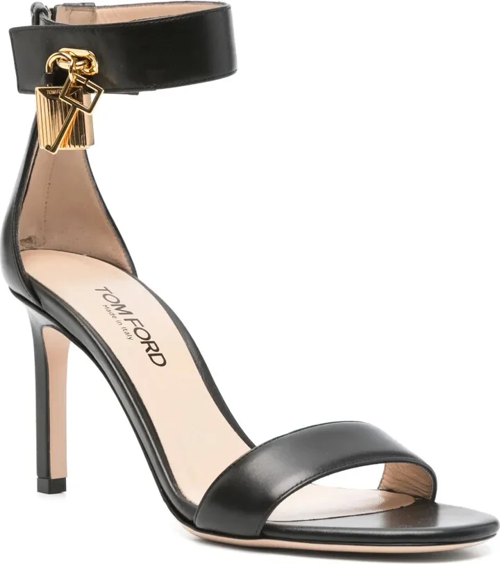 85mm Padlock-Detail Sandals - Image 2
