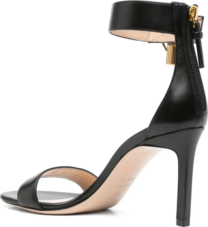 85mm Padlock-Detail Sandals - Image 3