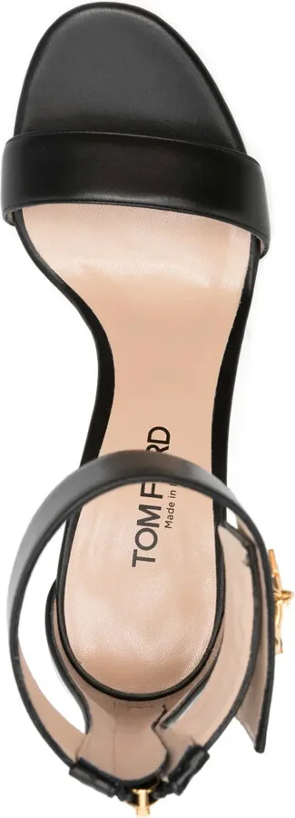 85mm Padlock-Detail Sandals - Image 4