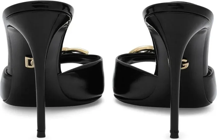 85mm Patent-Leather Mules - Image 3