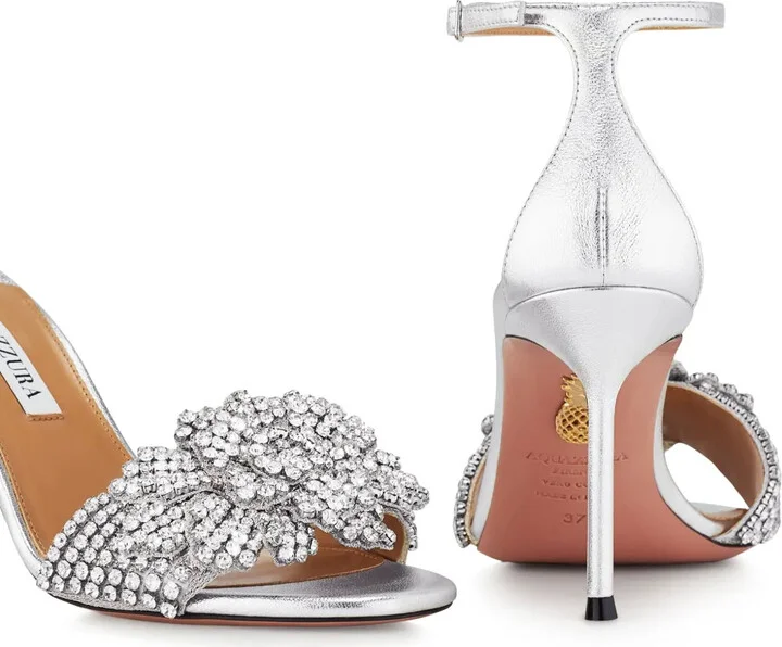85mm Peony Crystal sandals - Image 4