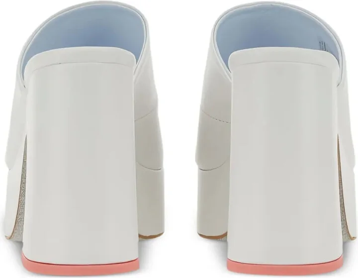 85mm Platform Eyelike-Embellished Pumps - Image 3