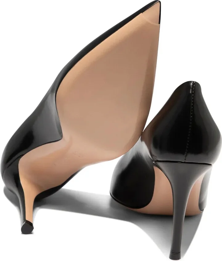 85mm Pointed-Toe Leather Pumps - Image 2