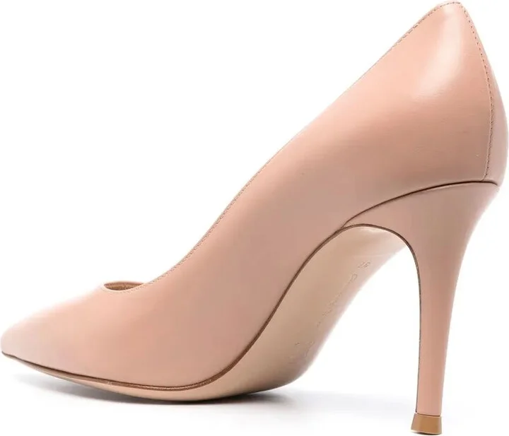 85mm Pointed-Toe Leather Pumps - Image 3