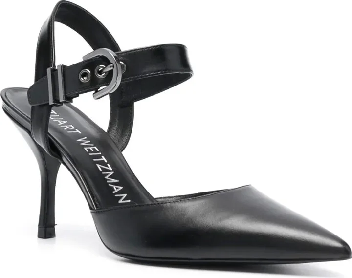 85mm Pointed-Toe Leather Pumps - Image 2