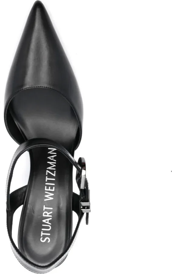 85mm Pointed-Toe Leather Pumps - Image 4