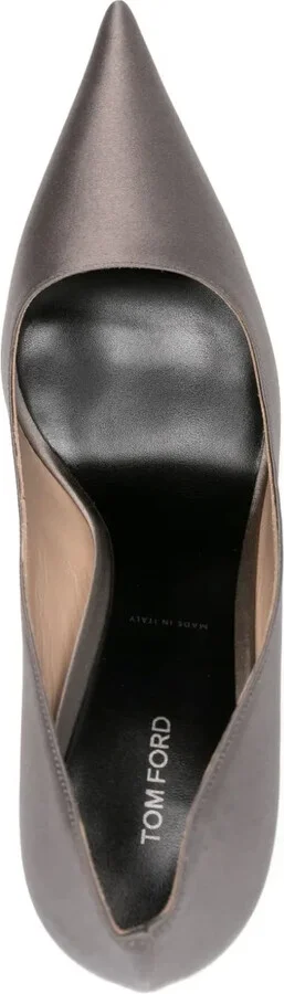 85mm Pointed-Toe Satin Pumps - Image 4