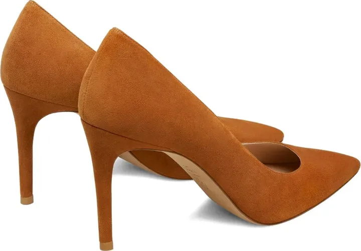 85mm Power suede pointed-toe pumps - Image 3