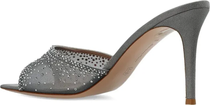 85mm Rania crystal-embellished heeled mules - Image 3
