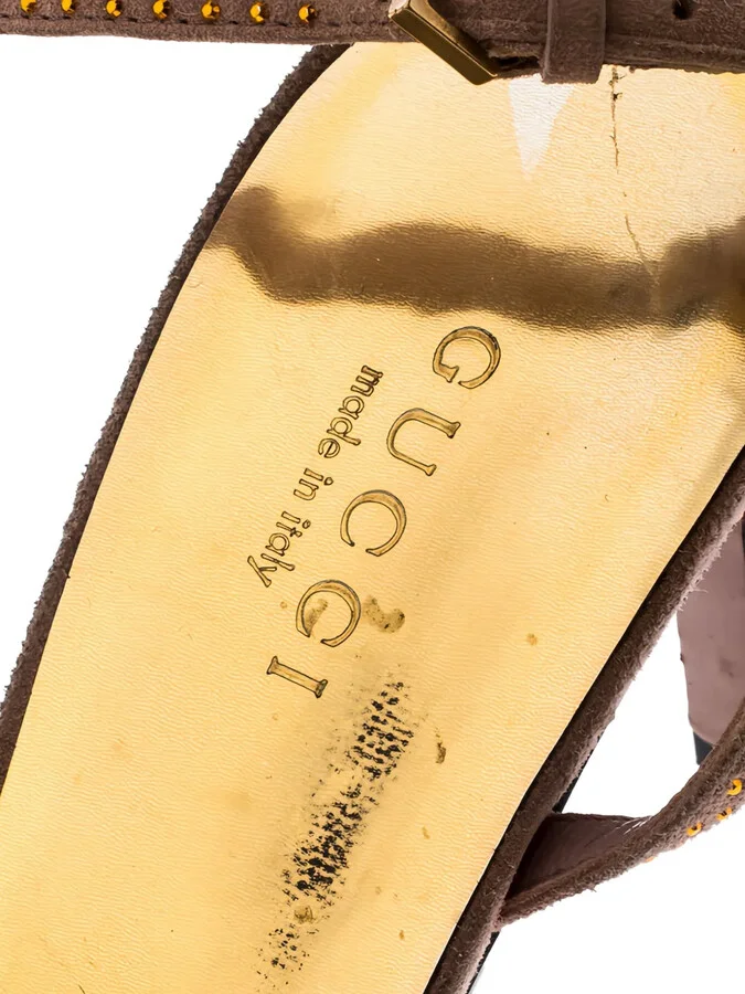 85mm Rhinestone-Embellised Sandals - Image 5