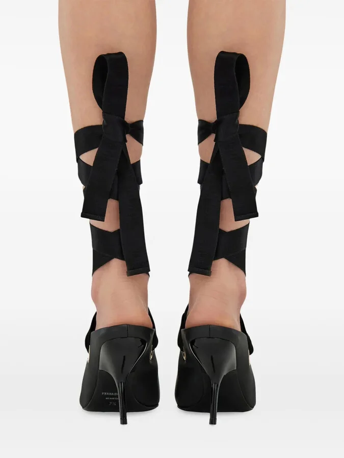 85mm Ribbon-Detail Pumps - Image 4