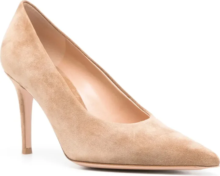 85mm Robbie suede pumps - Image 2