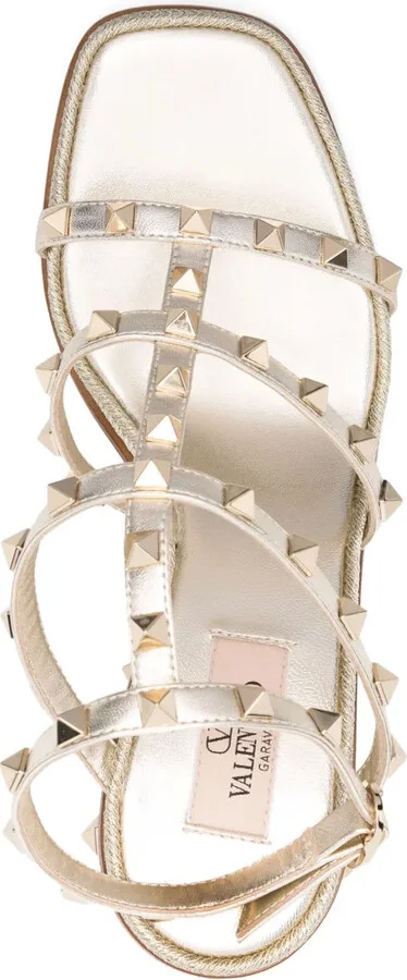85mm Rockstud wedge sandals - Image 4