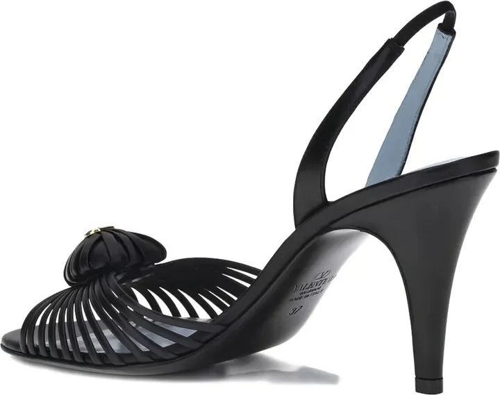 85mm Royal slingback leather sandals - Image 3