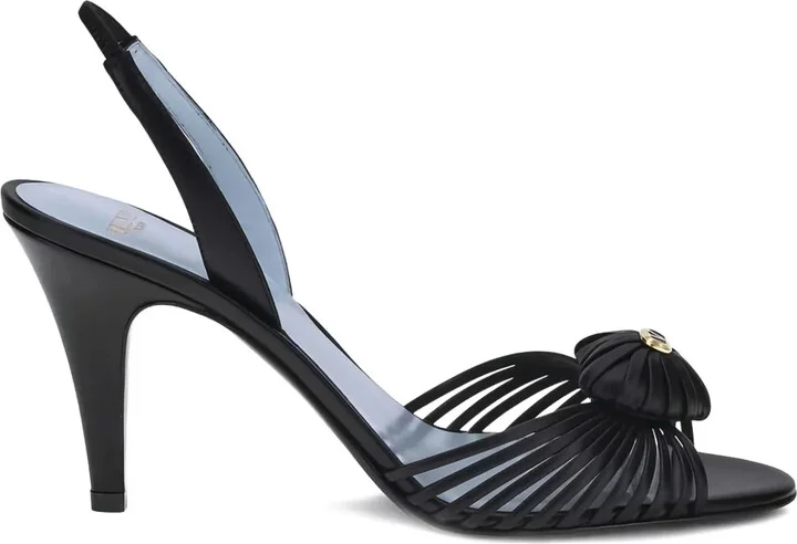 85mm Royal slingback leather sandals
