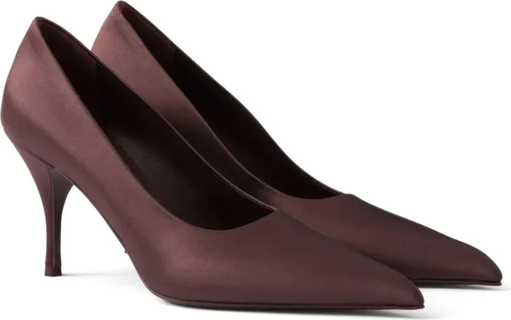 85mm Satin Pumps - Image 2