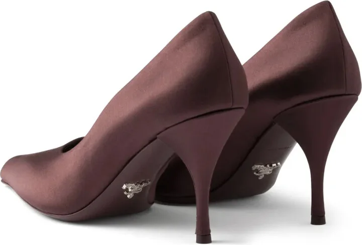 85mm Satin Pumps - Image 3