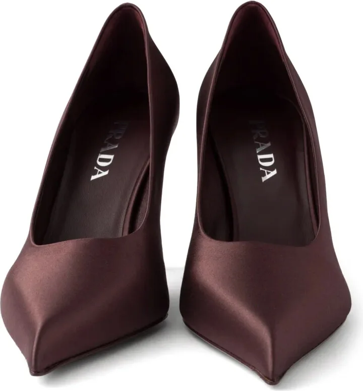 85mm Satin Pumps - Image 5