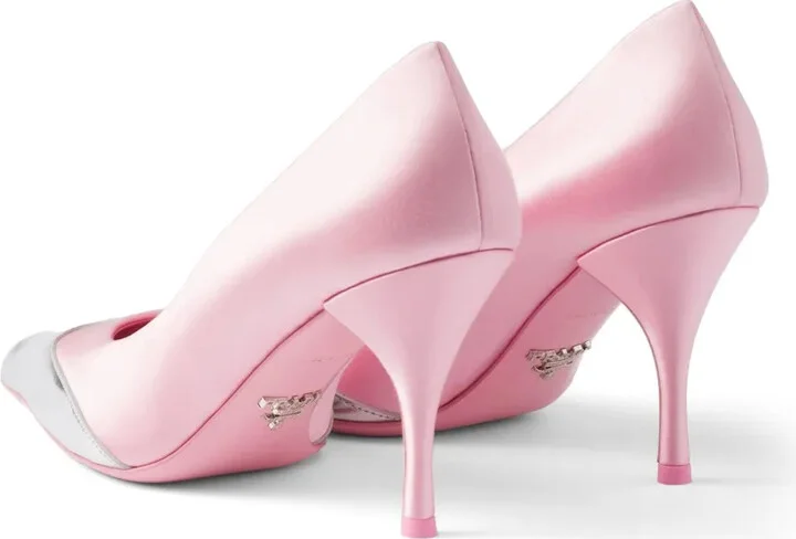 85mm Satin Pumps - Image 3