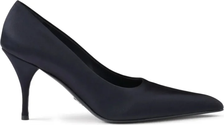 85mm Satin Pumps